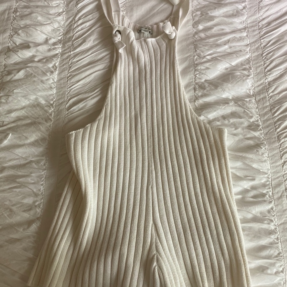 american eagle swim cover up overalls